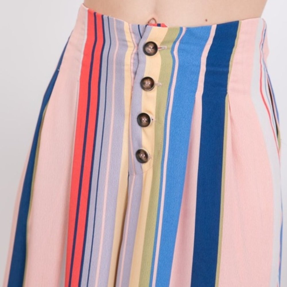 EMILINE Striped Pants - Picture 3 of 4